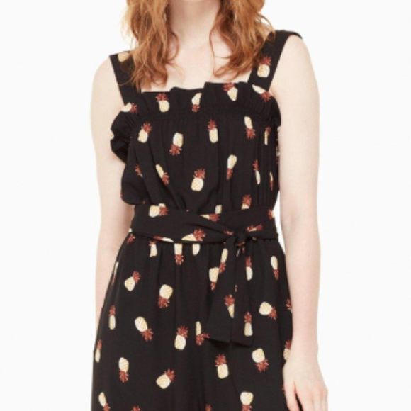 🎁 50% OFF Bundles 🎁 NWT Kate Spade Pineapple Jumpsuit - Picture 3 of 16